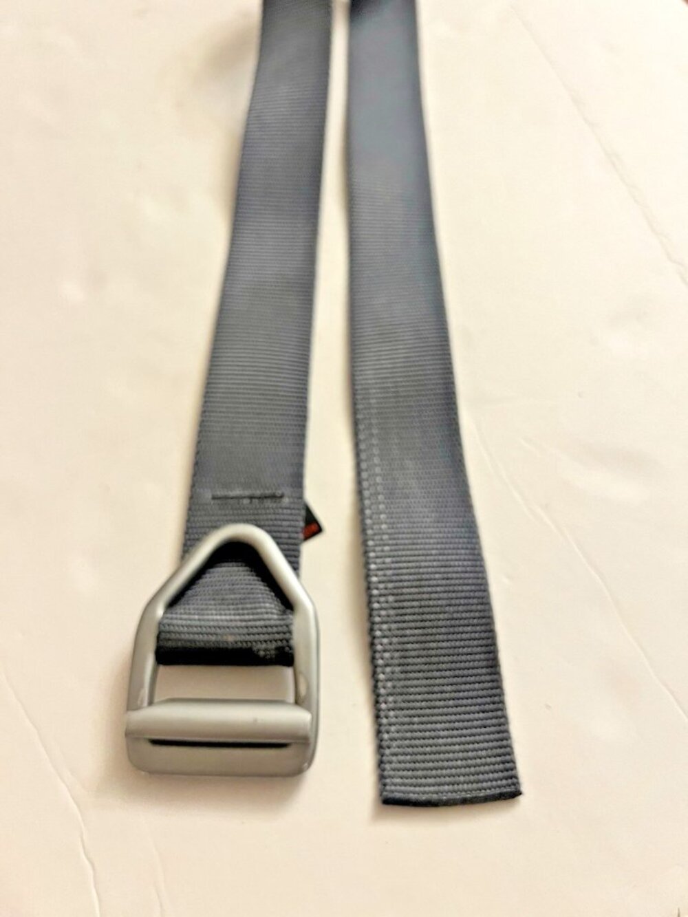 Bison Designs Medium Web Belt Grey Hiking Utility